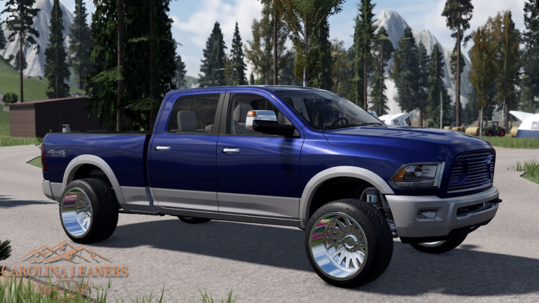 Carolina Leaners customization and cruise scene from the Roblox game