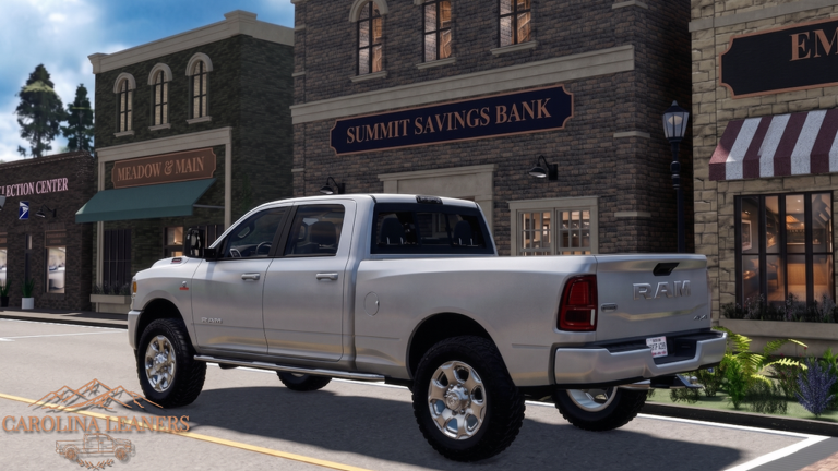 PC view of a Carolina Leaners truck where keyboard binds are used